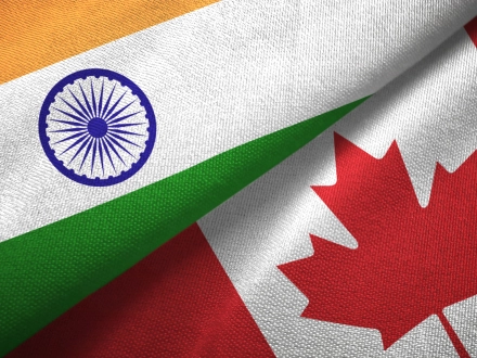 Canada-India Trade Relationships/ Flags