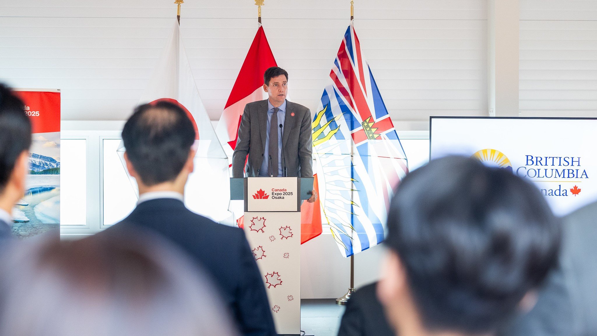 Premier leading Asia trade mission to promote B.C. investment, support good jobs at the Expo 2025 in Osaka, Japan.