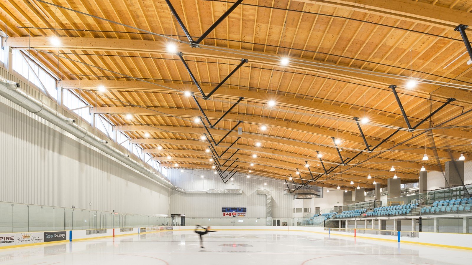 StructureCraft North Surrey Sport & Ice Complex mass timber building