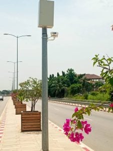 Camera installed Abidjan, Ivory Coast