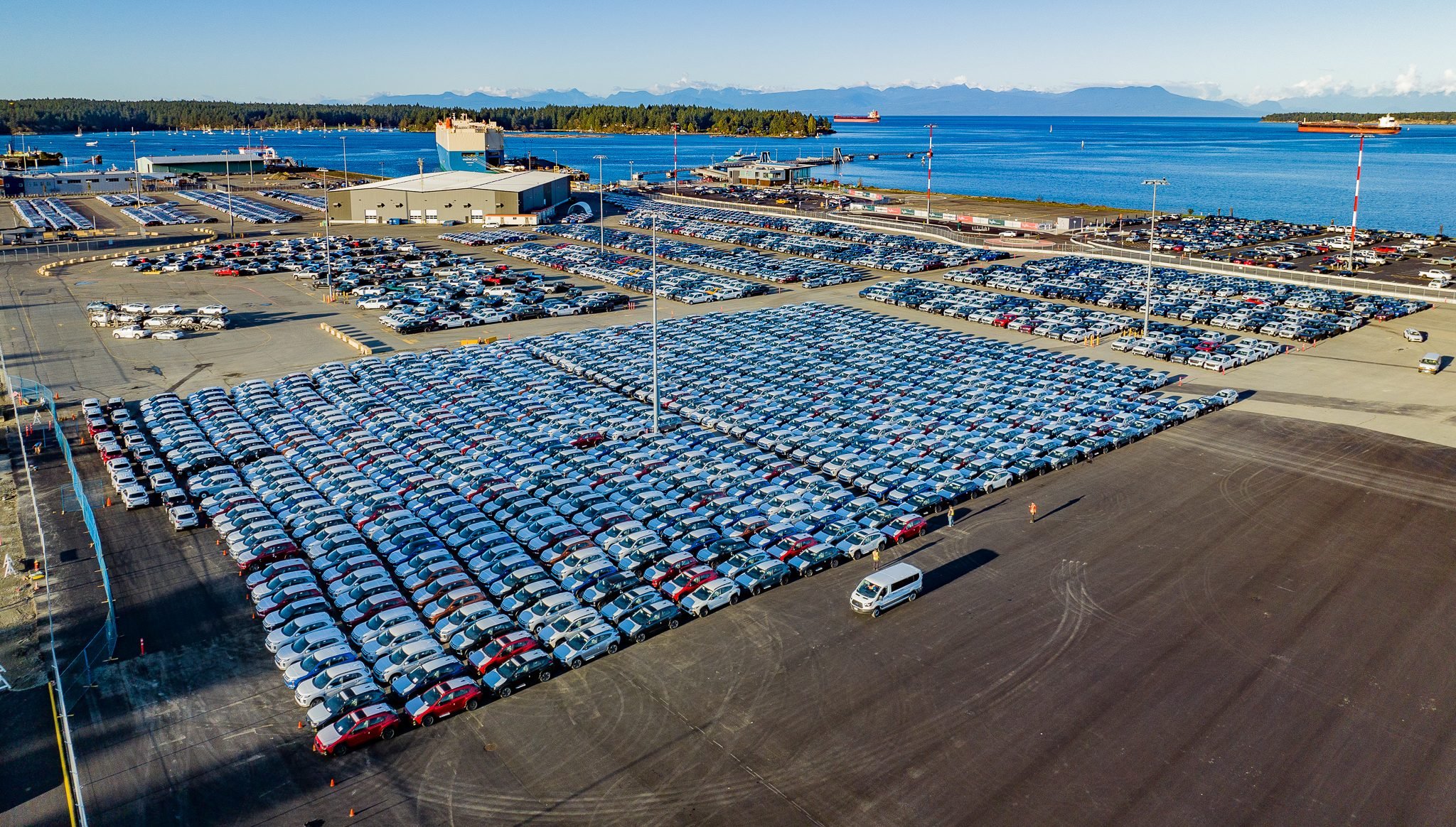 The Port of Nanaimo offers a west coast access point for vehicles from Japan for the Canadian market and is one of three ports of entries within Canada for pure roll on-roll off services
