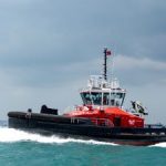 HaiSea Marine tug in water