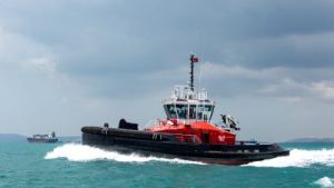 HaiSea Marine tug in water