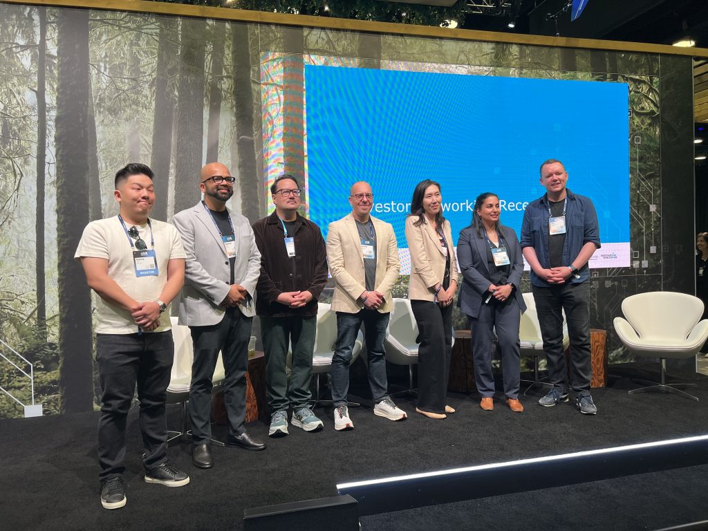 Image of the stage of the Investor Networking Reception at Web Summit Vancouver 2026. 
