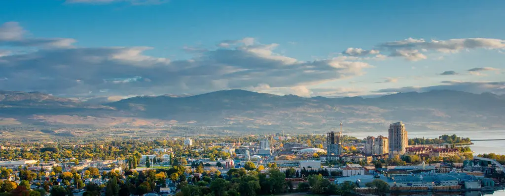 Skyline von Kelowna