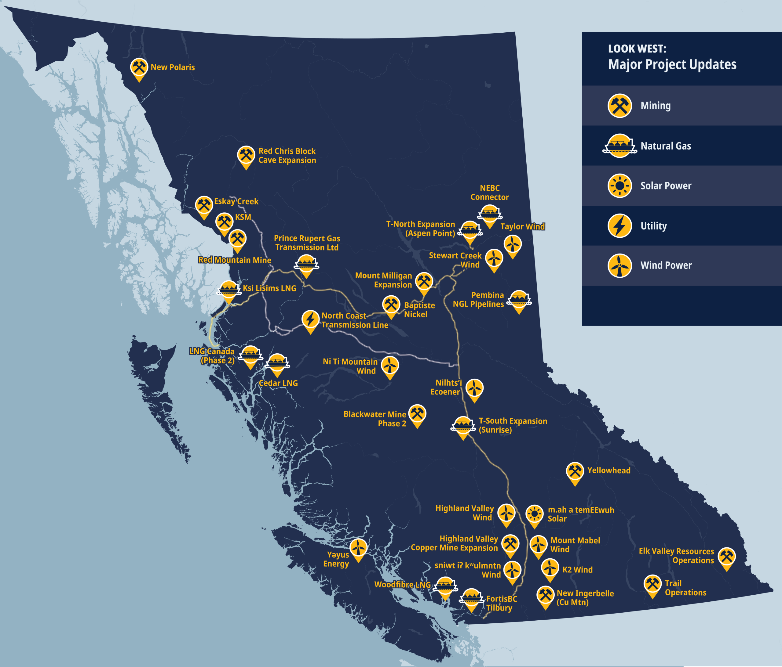 Major Projects inventory British Columbia