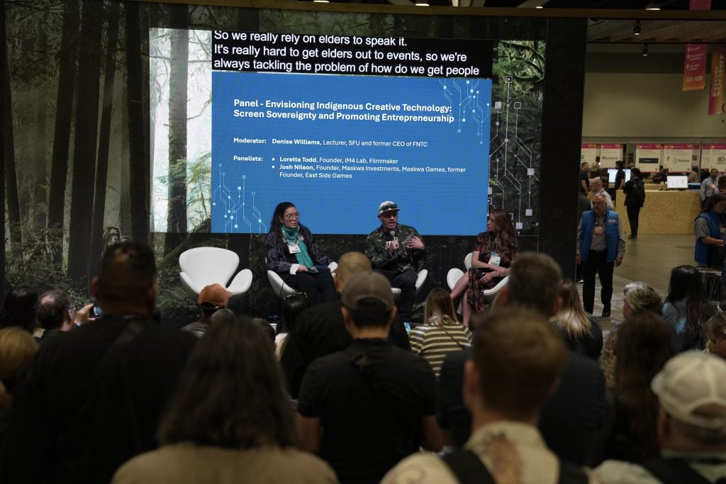 International tech leaders and BC startup founders participating in business-to-business meetings and networking sessions at Web Summit Vancouver 2025