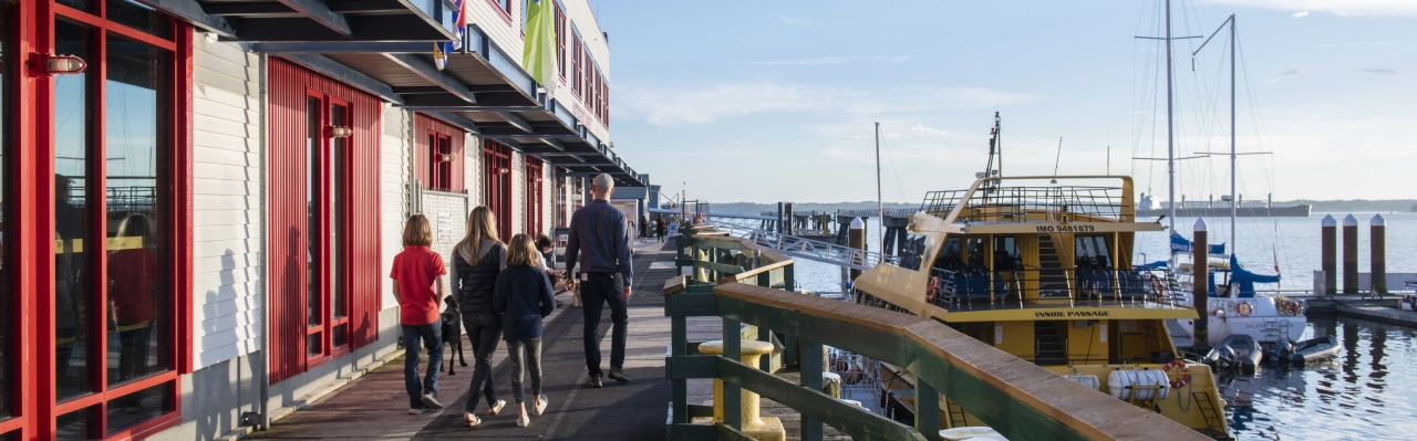 Boardwalk stroll in Prince Rupert