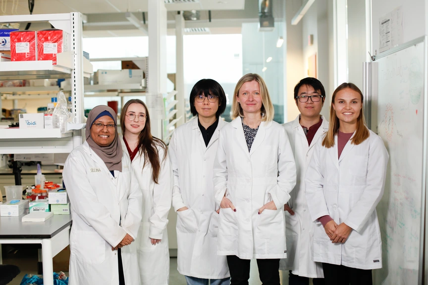 UBC scientists at the Canada’s Immuno-Engineering and Biomanufacturing Hub and School of Biomedical Engineering in Vancouver.