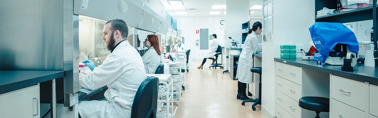 Stemcell Researchers in Lab